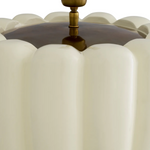 Barocco Table Lamp - Off-White, 23.43"H