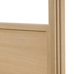 Tribeca Canopy Bed, King size - Natural Oak Veneer