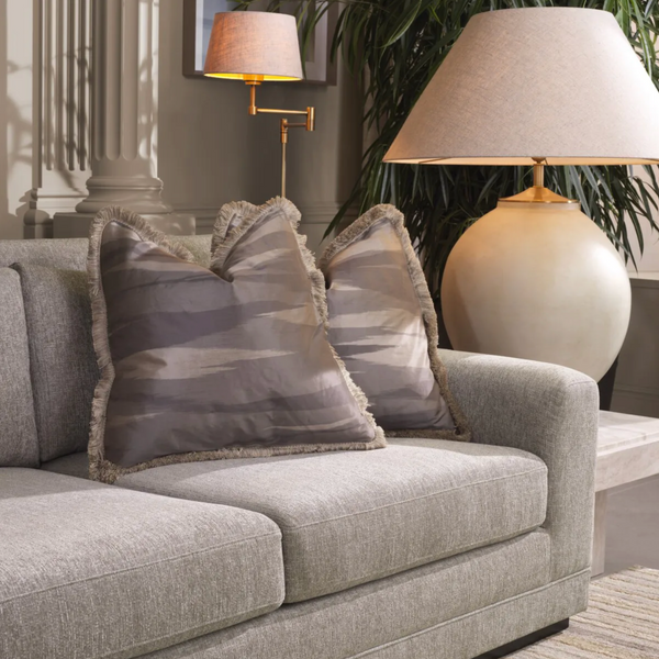 Moon Jar Table Lamp - Brushed Brass - 40.16"H