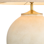 Moon Jar Table Lamp - Brushed Brass - 40.16"H