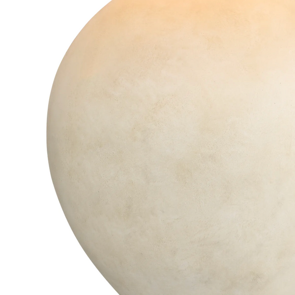 Moon Jar Table Lamp - Brushed Brass - 40.16"H