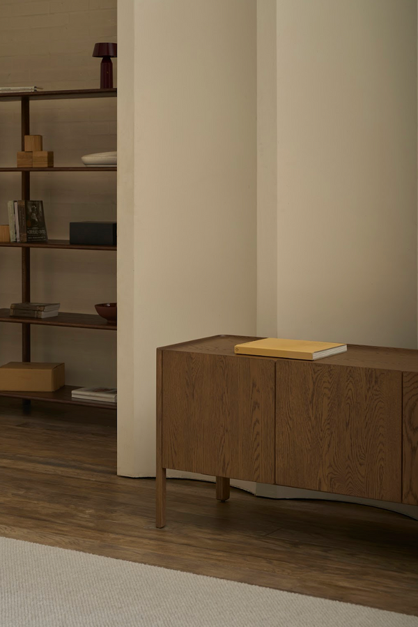 Nell Credenza, Latte, 71"W x 17.7"D x 23.6"H