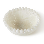 Modern Pop White Beaded Rim Bowl