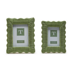 Green Wicker Weave Photo Frame, 2 Sizes, Sold Separately