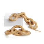 Rattan Links Decor, 2 Sizes, Sold Separately
