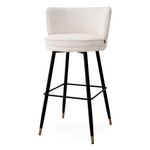 Grenada Swivel Bar Stool - Lyssa Off-White, 20.87"W