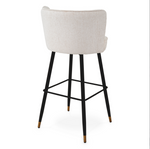 Grenada Swivel Bar Stool - Lyssa Off-White, 20.87"W