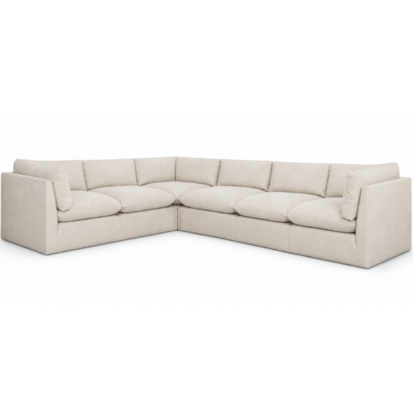 Reve Large L-Sectional, Effie Linen 162"W x 121.5"D (can be Left or Right facing)