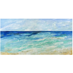 By The Sea, Original Art on Stretched Canvas, 48”W x 24”H