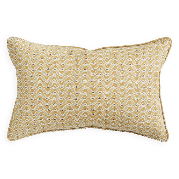 Mariposa Overland Linen Cushion, 14" x 22"