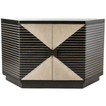 Vector Credenza, Ebony, 56"W x 18"D x 34"H