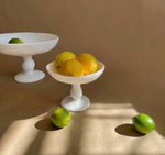 Pedestal Large Bowl, White