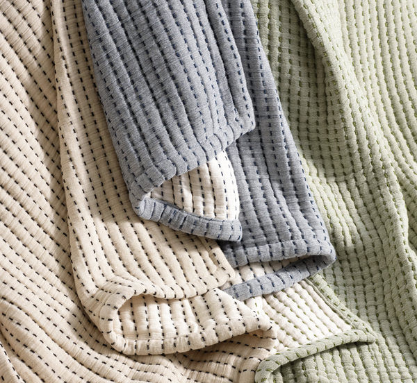 Pick Stitch Matalesse, Navy, King & Queen
