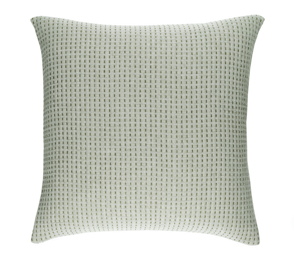 Pick Stitch Oversized Throw & Euro Sham Collection, Evergreen