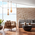 Sherwood Pendant, 10.5″ Dia x 30″ H