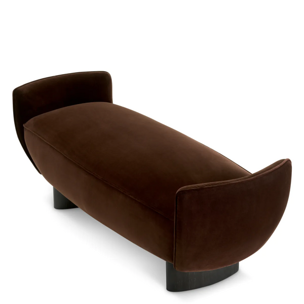 Stirling Bench, Sonoma Brown Velvet, 59.5"