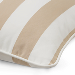 Florent Square Outdoor Cushion, Beige, 19.5" x 19.5"