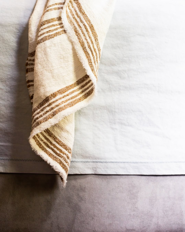 Sienna Ochre Oversized Throw, 56" x 96"