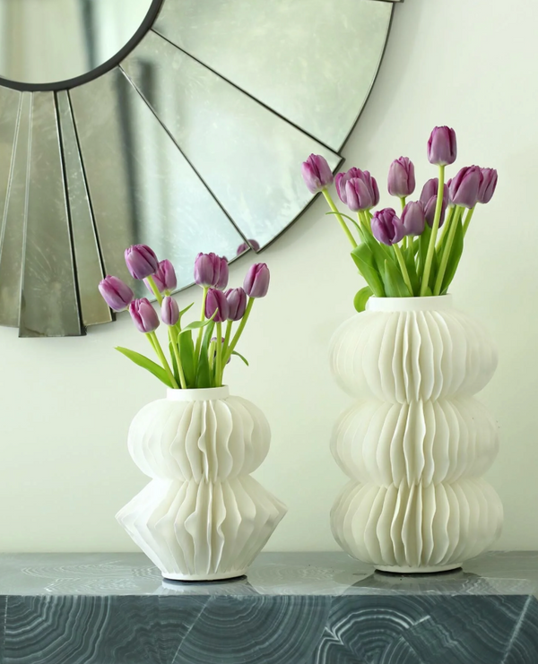 Antilles Porcelain Vase, 11.75" H