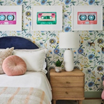 Fanny Slim Table Lamp, Matte Concrete, 28"H