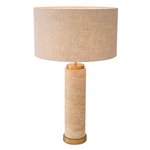 Lxry Table Lamp - Travertine, 29.53"H