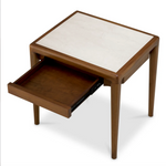 Hensley Side Table, 23.62"W x 19.69"D