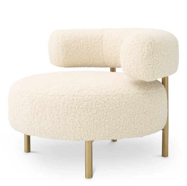 Thompson Chair - Faux Shearling, 33.46"W