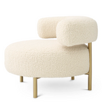 Thompson Chair - Faux Shearling, 33.46"W