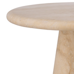 Adriana Side table - Travertine, 2 Sizes Sold Separately