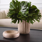 Lizz Bowl - Brown Marble, 9.65" Dia