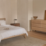 Nell Dresser, 6 Drawers, Light Oak, 63"W