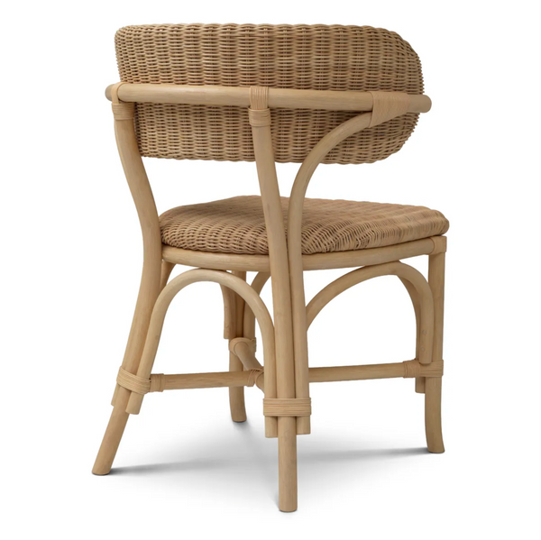 Tiago Ewan 31.5”W Bistro Dining Table Set w/Chairs, Rattan