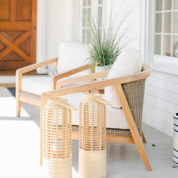 Spencer DS Lounge Chair-Teak/Willow