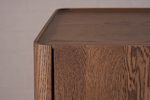 Tye Nightstand, Latte, Travertine, 23.6"W × 17.7"D × 21.7"H