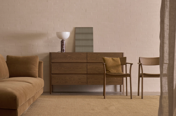 Nell Dresser, 6 Drawers, Latte, 63"W