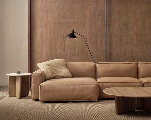 Eden Coffee Table, Light Oak, 47.2" Dia