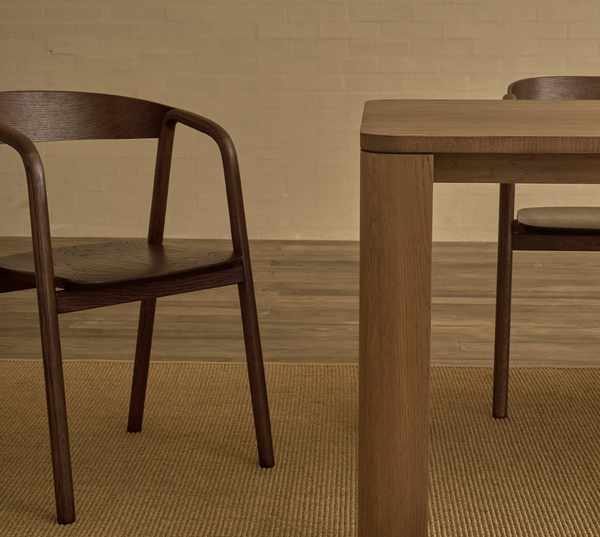 Oli Dining Table, Latte, 78.7"W x 39.4"D
