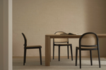 Luk Rattan Dining Chair, Light Oak/Black