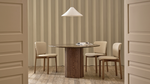 Pinta Dining Chair - Latte/Westlake Oatmeal