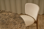 Pinta Dining Chair - Latte/Westlake Oatmeal