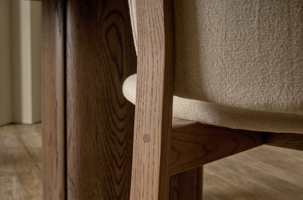 Pinta Dining Chair - Latte/Westlake Oatmeal