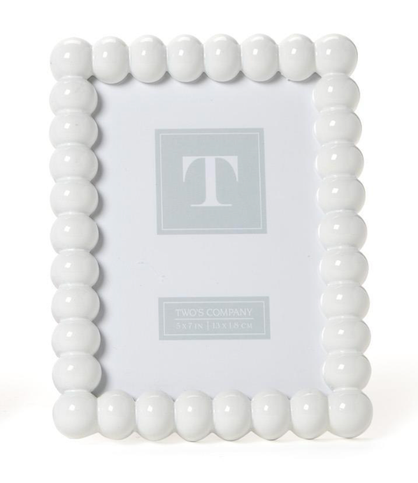 Hobnail 5" x 7" Photo Frame, 2 Colours, Sold Separately
