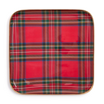 Tartan Decorative Metal Trays, 4 Styles, Sold Separately