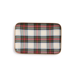 Tartan Decorative Metal Trays, 4 Styles, Sold Separately