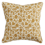 Kalimera Saffron Linen Cushion, 20" x 20"