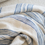Sienna Indigo Oversized Throw, 56" x 96"