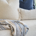 Sienna Indigo Oversized Throw, 56" x 96"