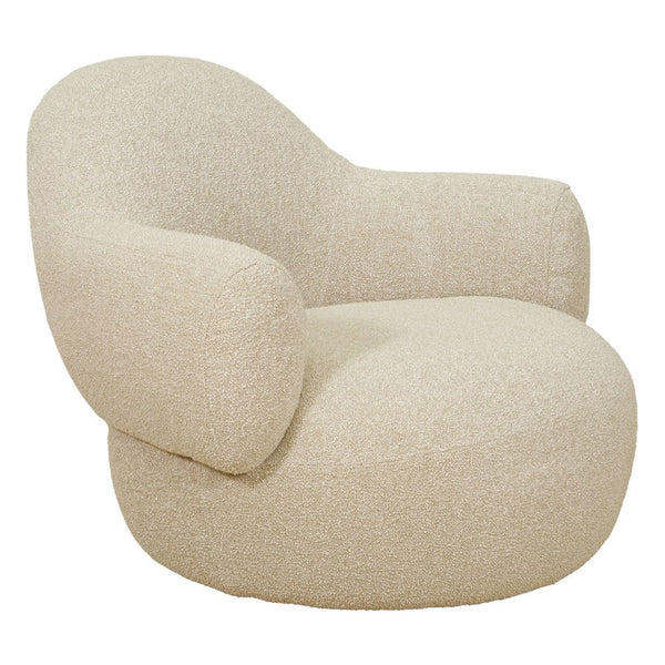 Toad Swivel Chair, Fleece Fawn