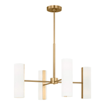 Capalino Large Chandelier - Satin Brass, 30"Dia
