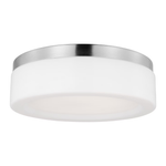 Rhett Medium Flush Mount - Brushed Nickel, 12"Dia